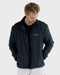 Man wearing dryrobe® Mid-Layer Jacket