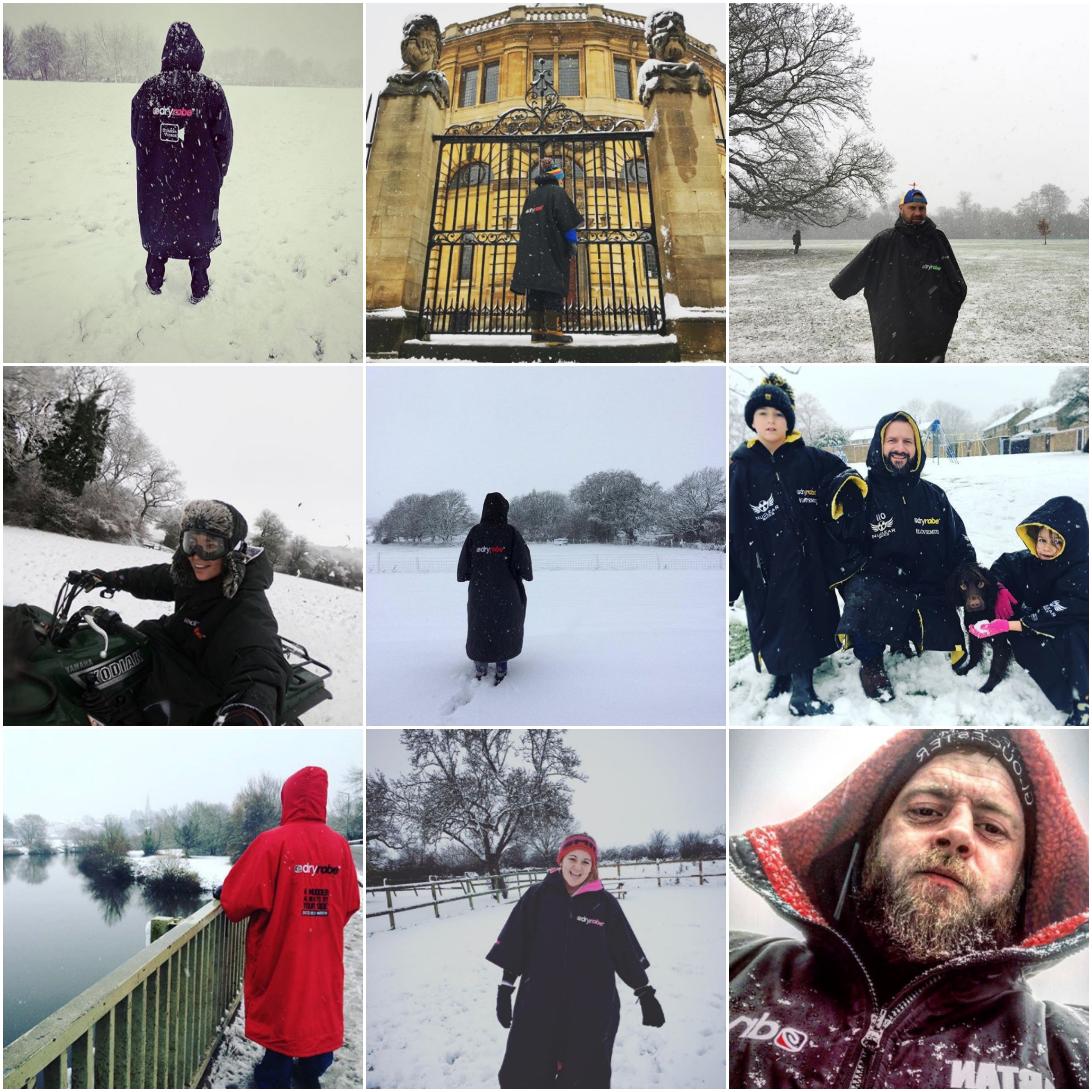 Snow time - this is #dryrobeterritory – Dryrobe®