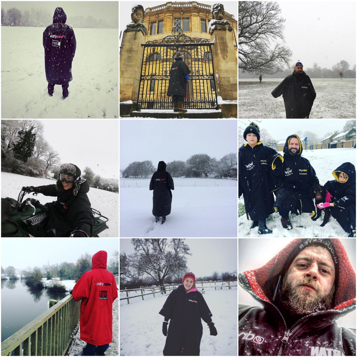 Chance Reworked Snow time - this is #dryrobeterritory – Dryrobe®