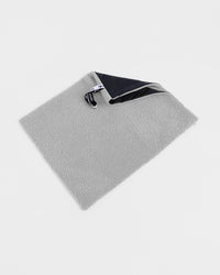 Studio flat shot of Dryrobe® black grey cushion cover 