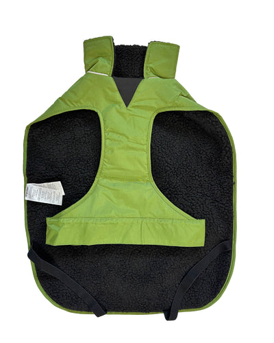 Resale - Dark Green Black Dog Coat L