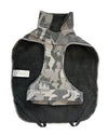Resale - Black Camo Dog Coat L