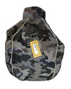 Resale - Black Camo Dog Coat M