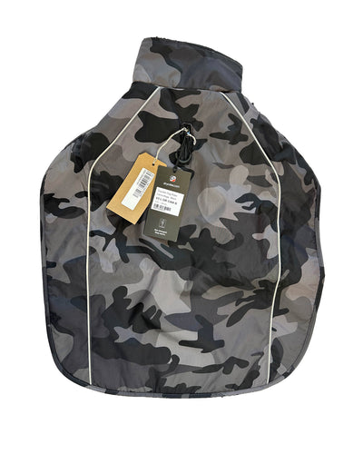 Resale - Black Camo Dog Coat L