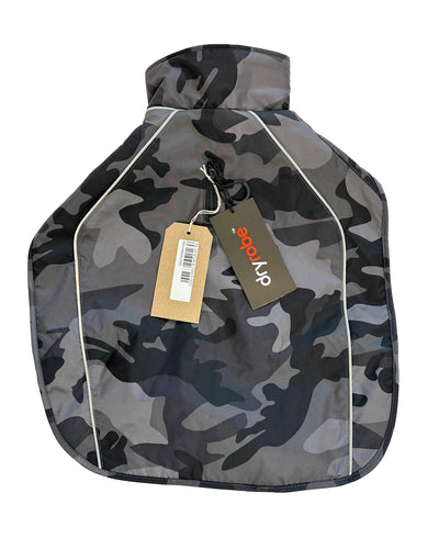 Resale - Black Camo Pink Dog Coat M
