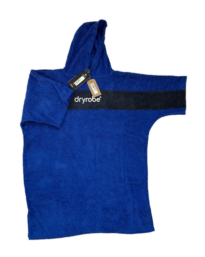 Resale - Royal Blue/Navy Organic Towel Robe L