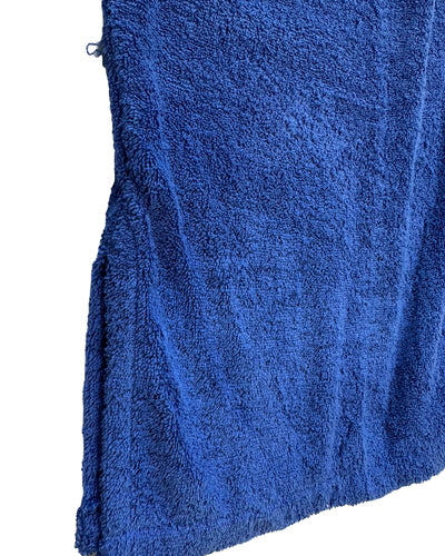 Resale - Royal Blue/Navy Organic Towel Robe L