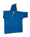 Resale - Cobalt Blue Organic Cotton Towel Changing Robe M