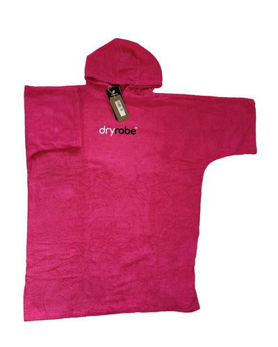 Resale - Organic Cotton Towel Dryrobe Pink L