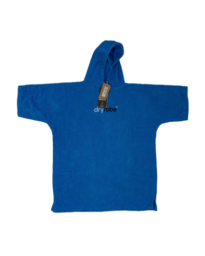 Resale - Cobalt Blue Organic Cotton Towel Changing Robe M