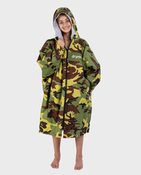 REWORK - Camo Green Grey Advance Kids Change Robe