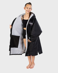 REWORK - Black Grey Camo Advance Kids Changing Robe