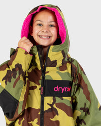 REWORK - Camo Pink Black Advance Kids Change Robe
