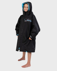 REWORK - Black Blue Camo Advance Kids Changing Robe