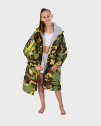 REWORK - Camo Green Grey Advance Kids Change Robe