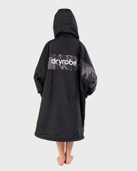 REWORK - Black Grey Camo Advance Kids Changing Robe