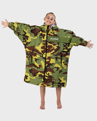 REWORK - Camo Green Grey Advance Kids Change Robe