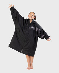REWORK - Black Grey Camo Advance Kids Changing Robe