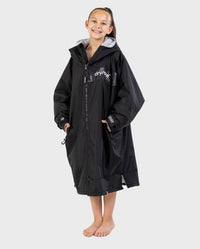 REWORK - Black Grey Camo Advance Kids Changing Robe