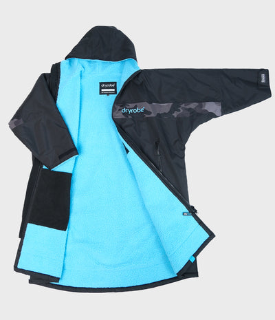 Resale - REWORK Black Blue Camo Kids 10-13