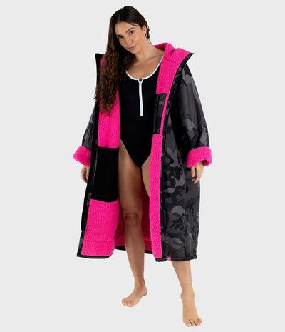 Black Camo Pink Advance Changing Robe