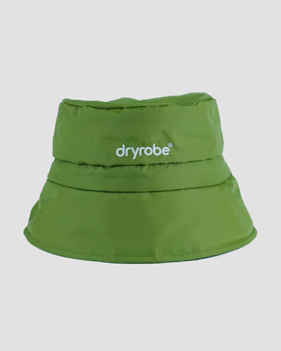 dryrobe Fleece Lined Bucket Hat in Forest Green 