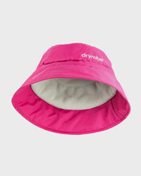 Inside of dryrobe Fleece Lined Bucket Hat in Pink
 