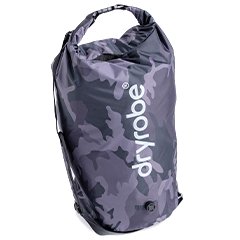 Black Camo Compression Travel Bag