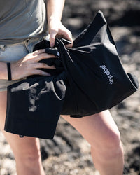 Female outside packing Tech-Lite Dryrobe®