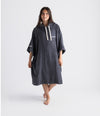 Dark Slate Organic Towel Changing Robe