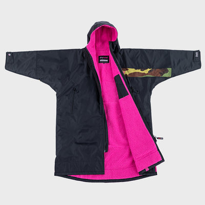  dryrobe advance kids change robe remix range Black Pink Camo
