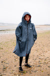 Dark Grey Orange Kids Advance Changing Robe