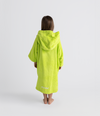 Lime Green Kids Organic Towel Changing Robe