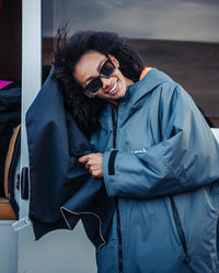 Black Microfibre Towel