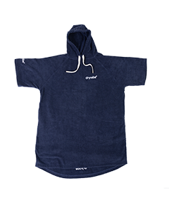 Navy Kids Organic Towel Changing Robe