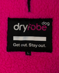 Resale - Black Camouflage Pink Dog Coat L
