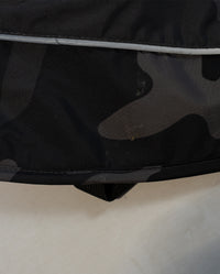 Resale - Black Camouflage Pink Dog Coat L