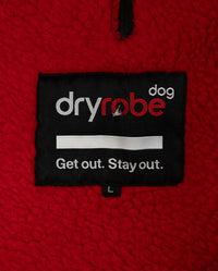 Resale - Black Red Dog Coat L