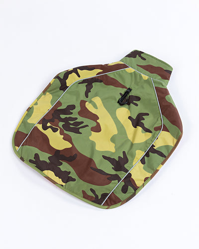 Resale - Camouflage Grey Dog Coat L