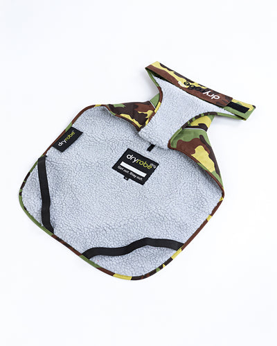 Resale - Camouflage Grey Dog Coat L