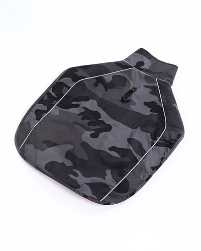 Resale - Black Camouflage Pink Dog Coat XL