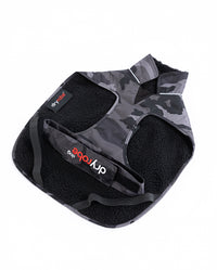 Resale - Black Camouflage Black Dog Coat XL