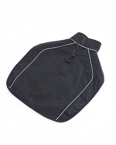 Resale - Black Red Dog Coat XS