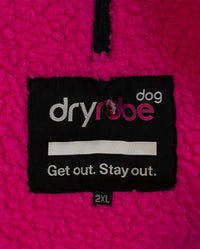 Resale - Black Camouflage Pink Dog Coat XXL