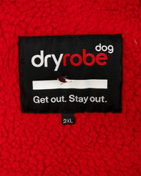 Resale - Black Red Dog Coat XXL