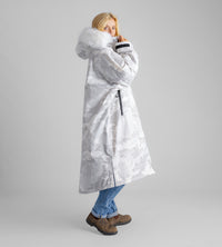 Alpine White Camo Advance Changing Robe