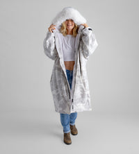 Alpine White Camo Advance Changing Robe