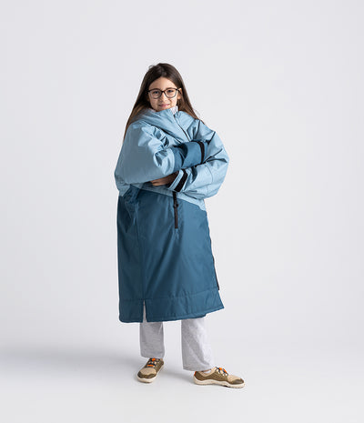 Blue Light Grey Advance Kids Long Sleeve