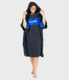 Resale - Navy Royal Blue Organic Towel Robe L
