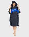 REWORK - Navy Royal Blue Organic Towel Changing Robe